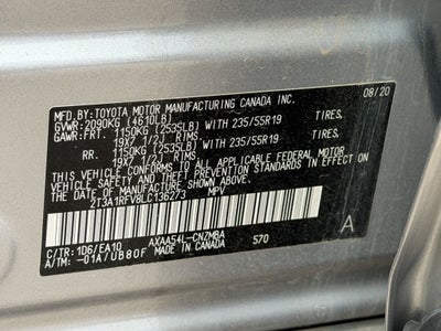 2020 Toyota RAV4 XLE Premium