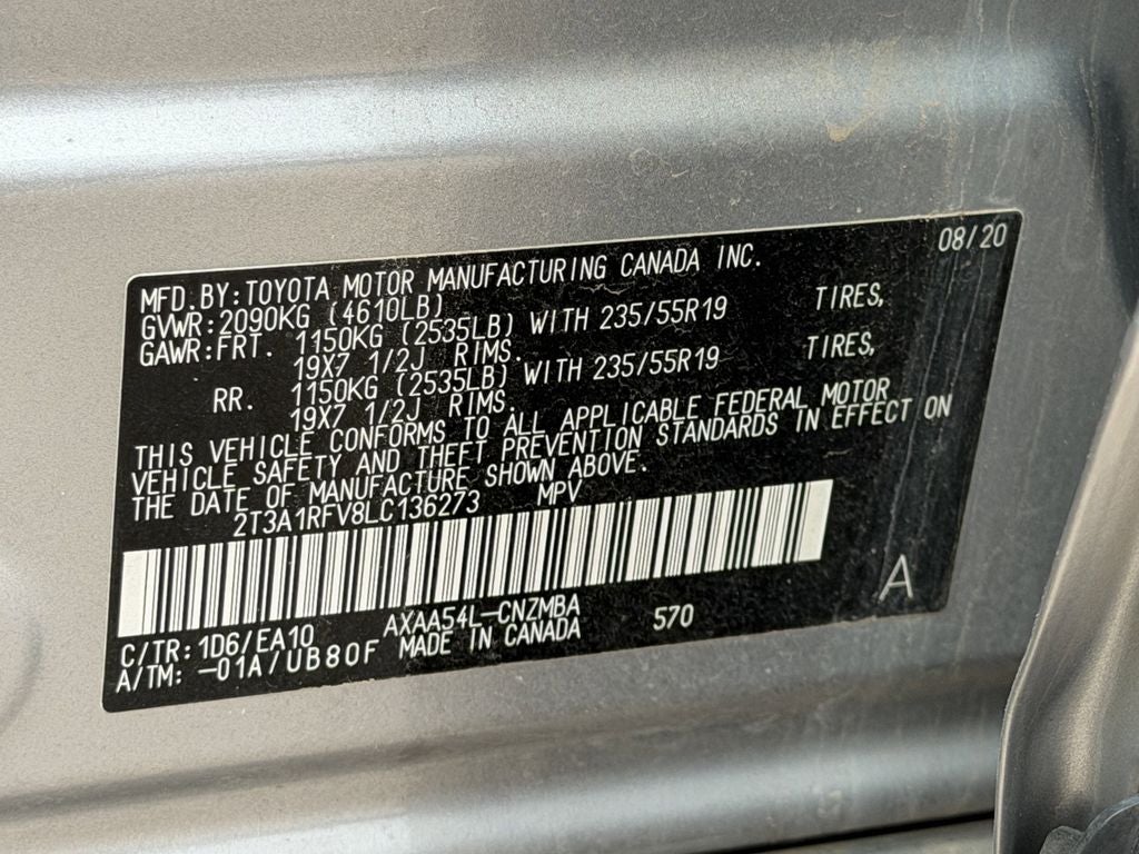 2020 Toyota RAV4 XLE Premium
