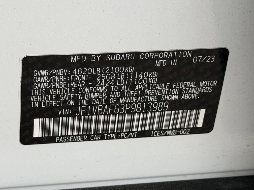 2023 Subaru WRX Premium