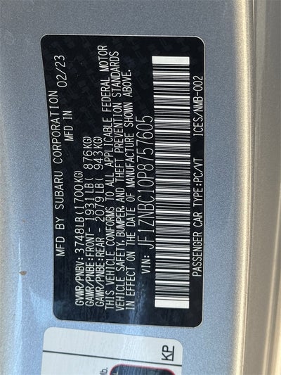 2023 Toyota GR86 Base