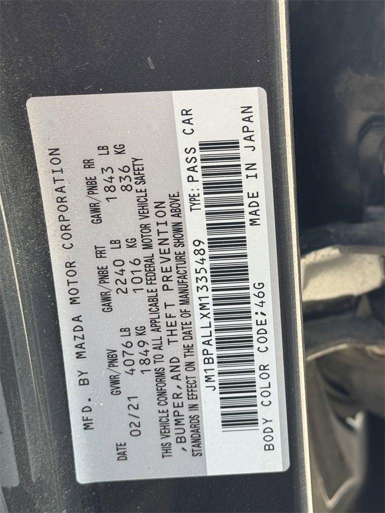 2021 Mazda Mazda3 Preferred