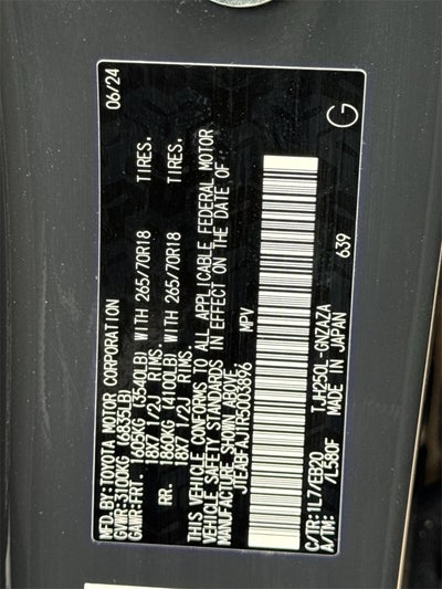 2024 Toyota Land Cruiser Base