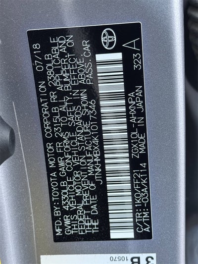 2019 Toyota C-HR XLE