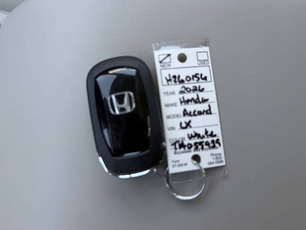 2026 Honda Accord LX