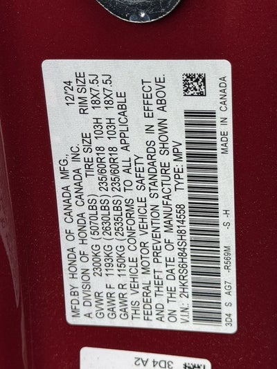 2025 Honda CR-V Hybrid Sport-L