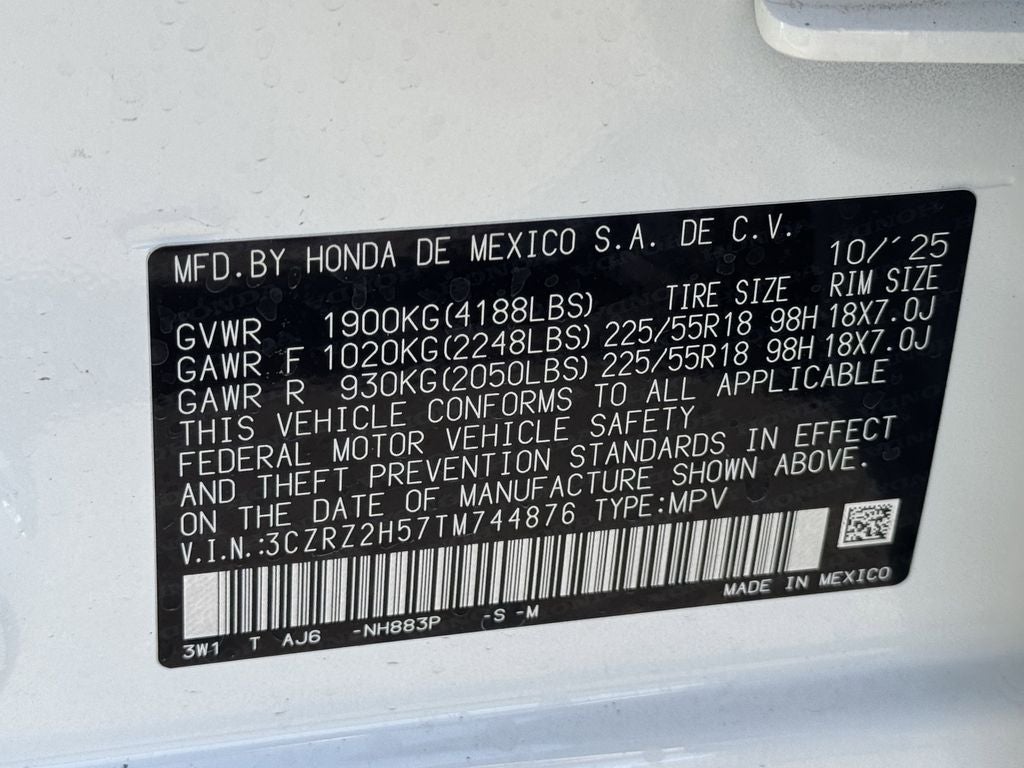 2026 Honda HR-V Sport