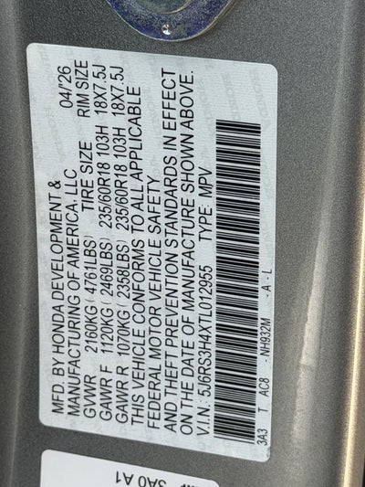 2026 Honda CR-V EX
