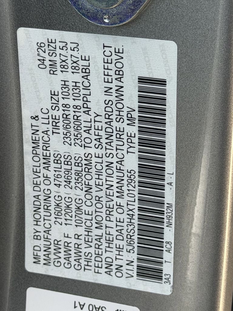 2026 Honda CR-V EX
