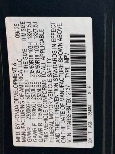 2026 Honda CR-V Hybrid Sport-L