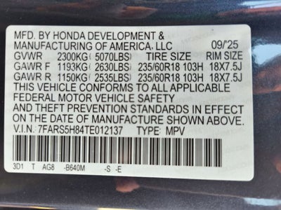 2026 Honda CR-V Hybrid Sport-L