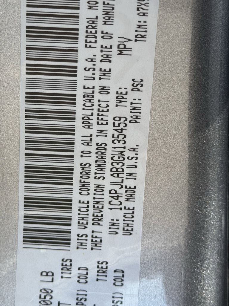 2016 Jeep Cherokee Sport