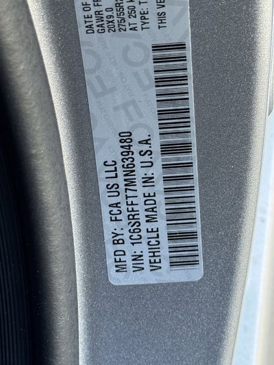 2021 RAM 1500 Lone Star Crew Cab 4x4 5'7' Box