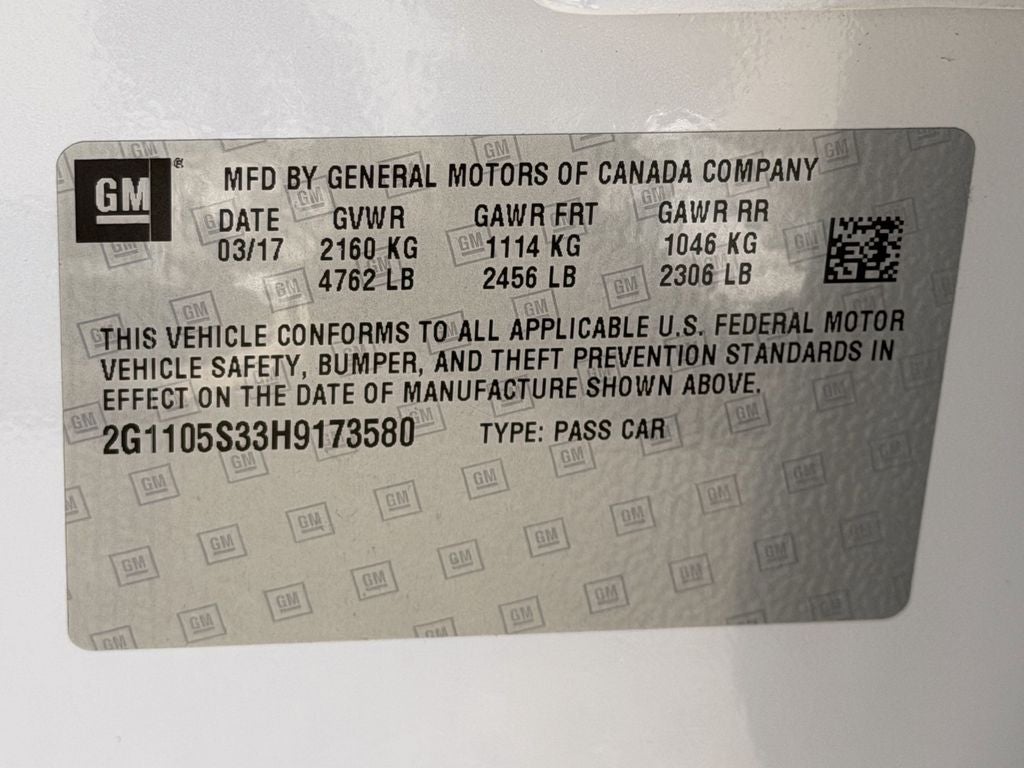 2017 Chevrolet Impala 1LT