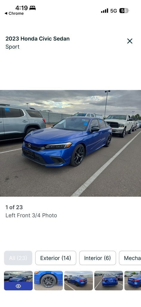 2023 Honda Civic Sport
