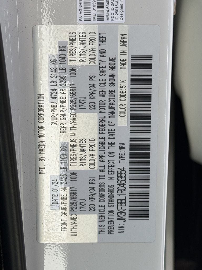 2024 Mazda Mazda CX-5 2.5 S Select