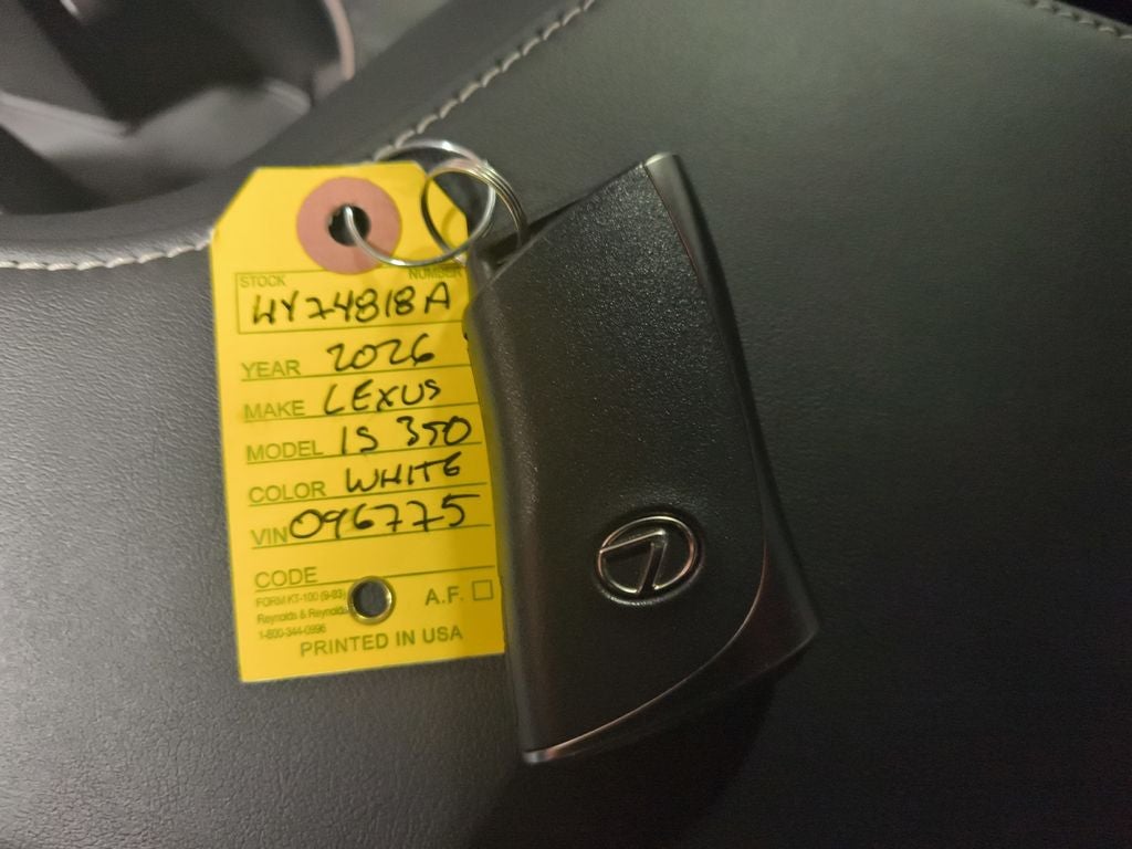 2026 Lexus IS 350 F SPORT