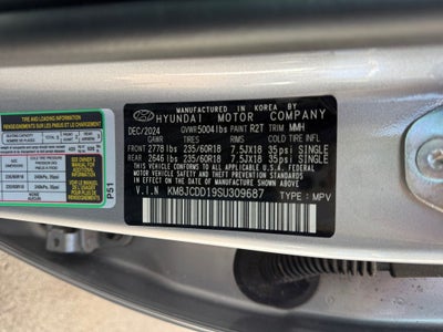 2025 Hyundai Tucson Hybrid SEL Convenience