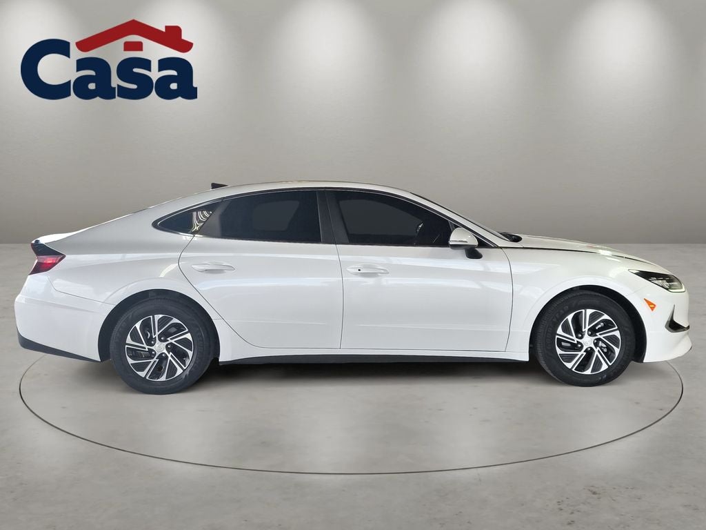 2022 Hyundai Sonata Hybrid Blue