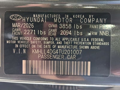 2026 Hyundai Elantra SE