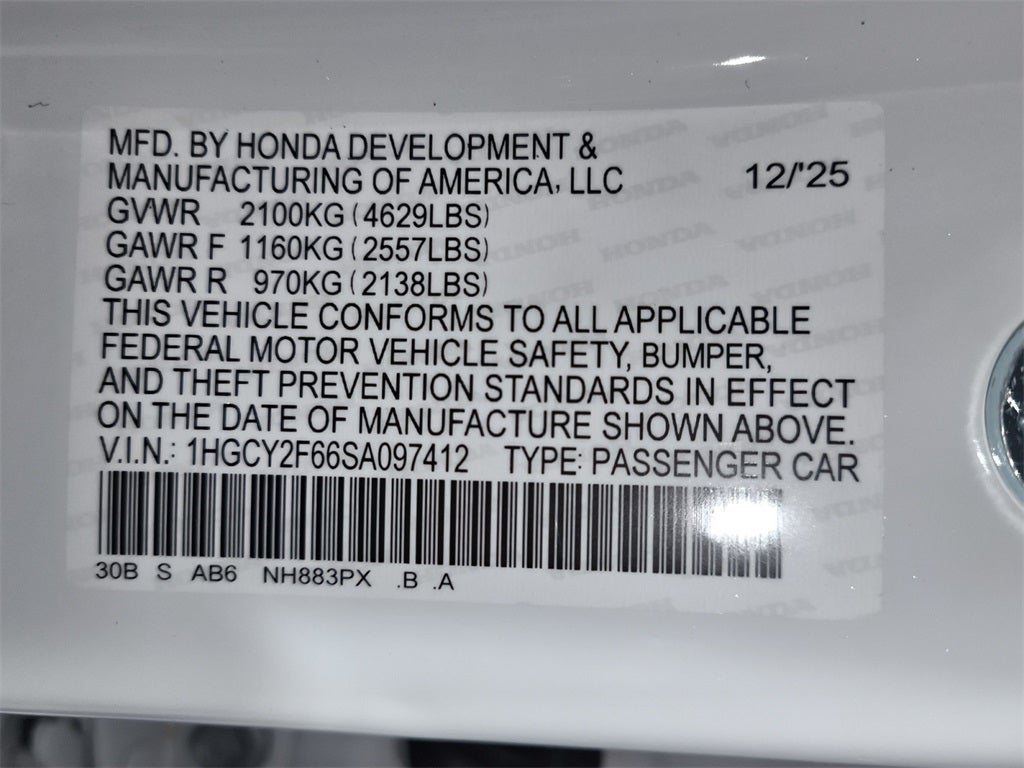 2025 Honda Accord Hybrid EX-L