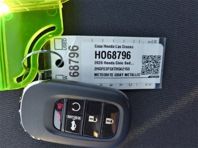 2026 Honda Civic Sport