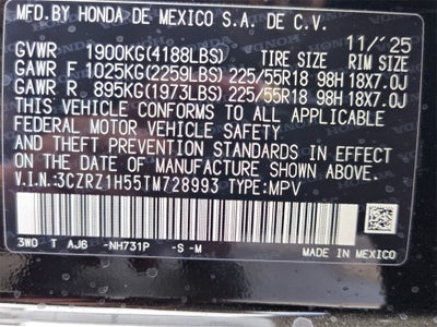 2026 Honda HR-V Sport