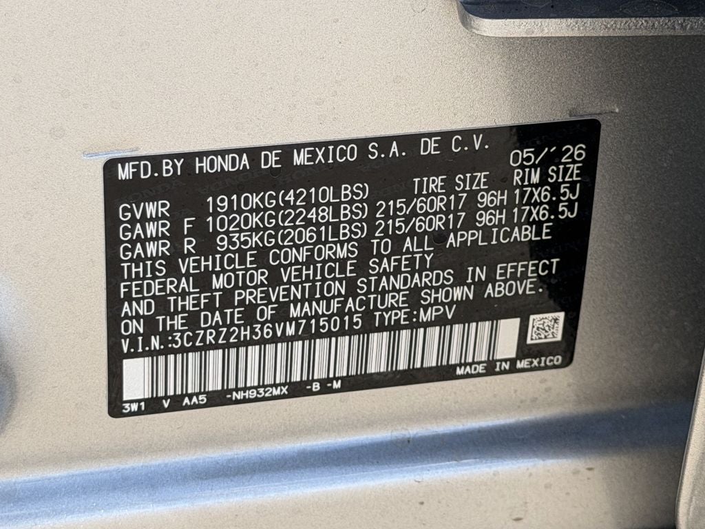 2027 Honda HR-V LX