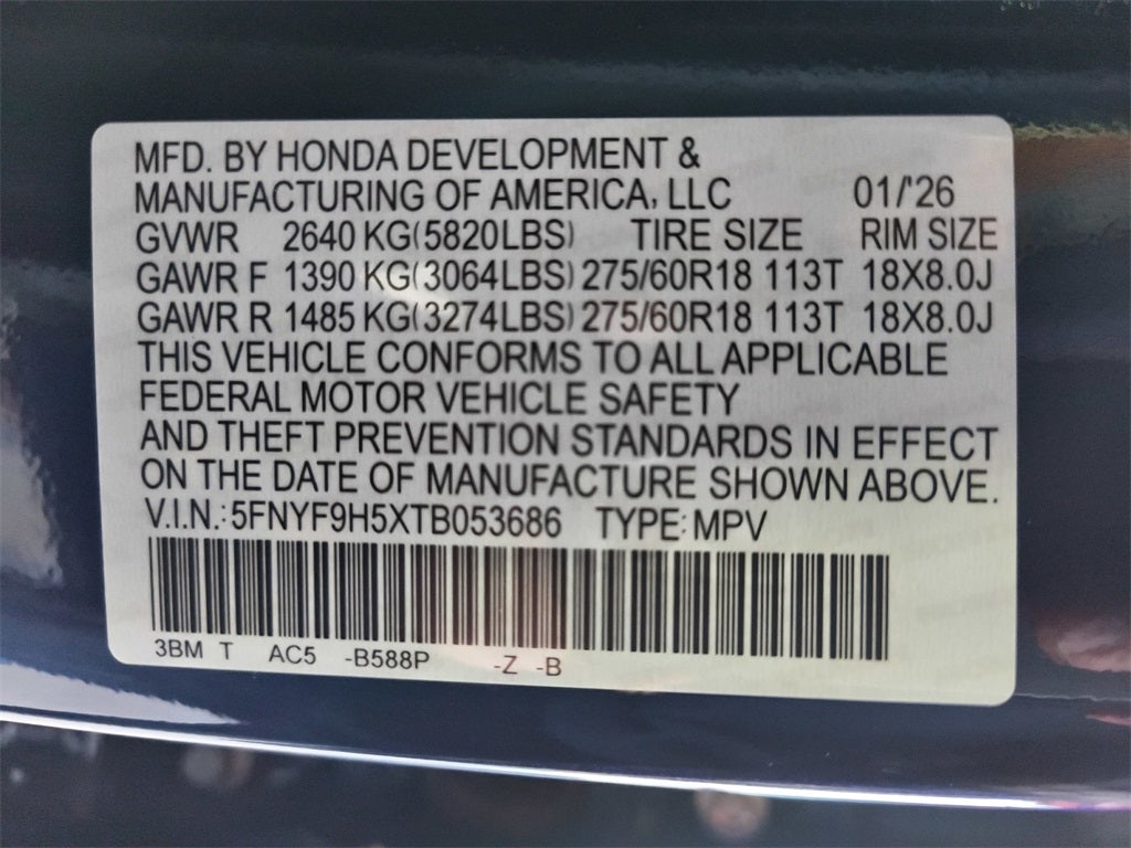 2026 Honda Passport TrailSport