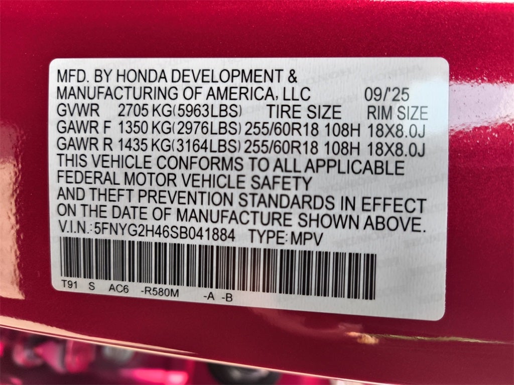 2025 Honda Pilot EX-L