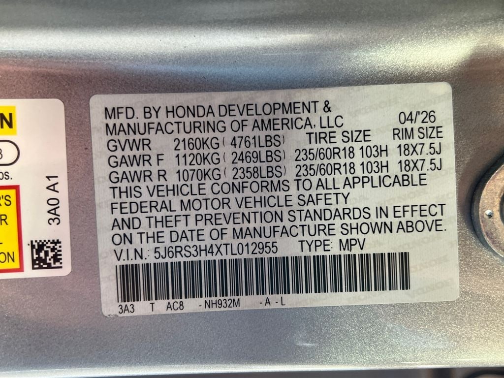 2026 Honda CR-V EX