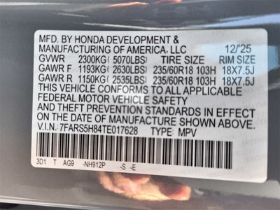 2026 Honda CR-V Hybrid Sport-L