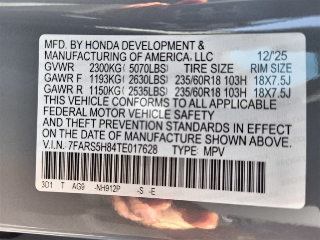 2026 Honda CR-V Hybrid Sport-L