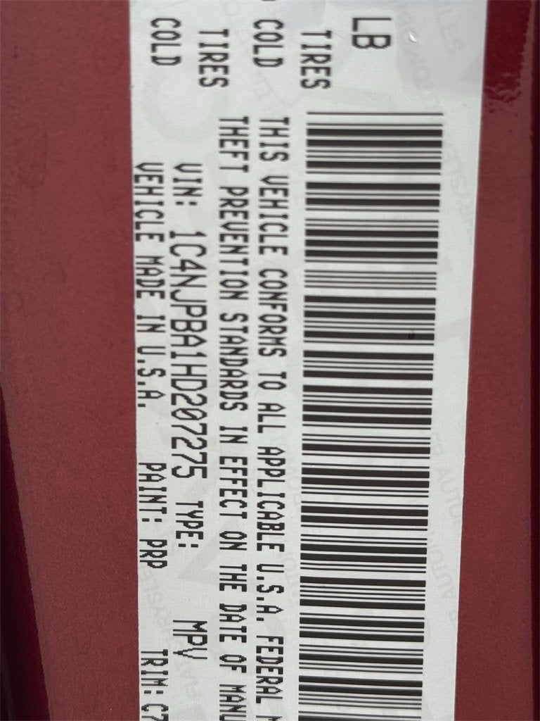 2017 Jeep Patriot Sport