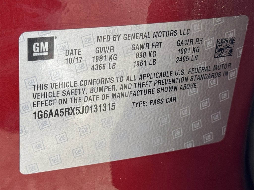 2018 Cadillac ATS RWD