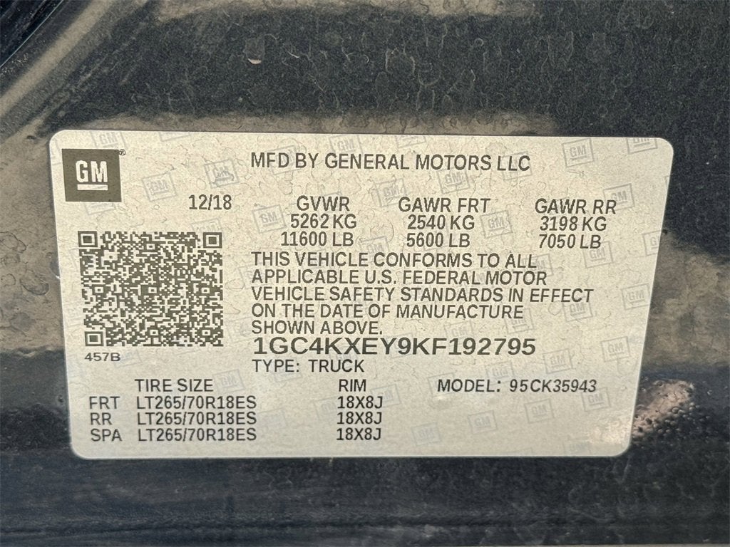 2019 Chevrolet Silverado 3500 HD LTZ