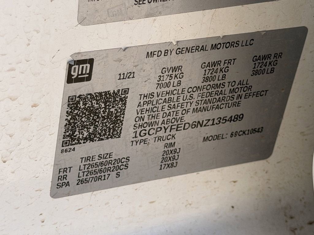 2022 Chevrolet Silverado 1500 LTD LT Trail Boss