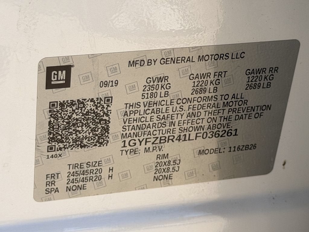 2020 Cadillac XT4 AWD Luxury