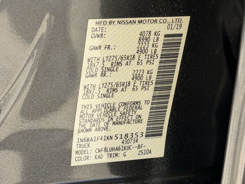 2019 Nissan Titan XD PRO-4X