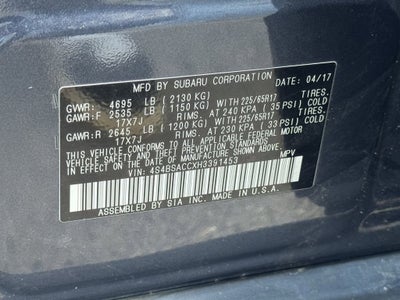 2017 Subaru Outback Premium