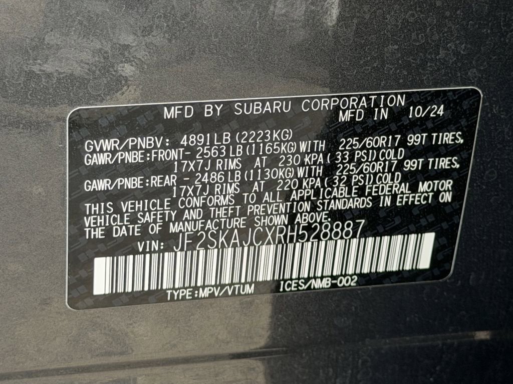 2024 Subaru Forester Wilderness