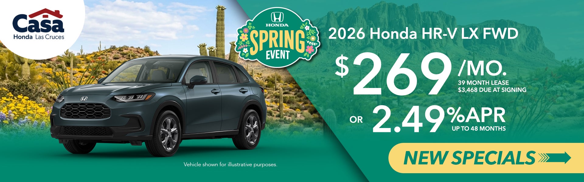 2026 Honda HR-V LX FWD