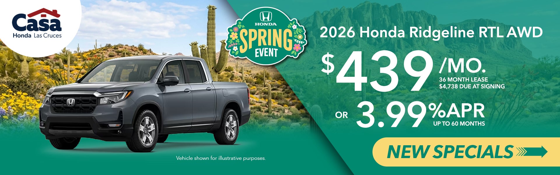 2026 Honda Ridgeline AWD