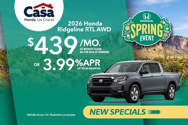 2026 Honda Ridgeline AWD