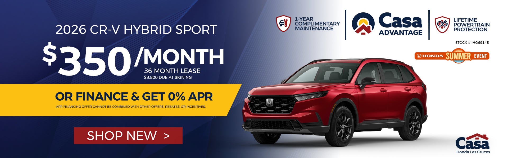 2026 Honda CR-V Hybrid Sport AWD