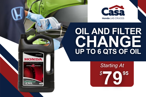 Oil and Filter change, Up to 6 qts of oil