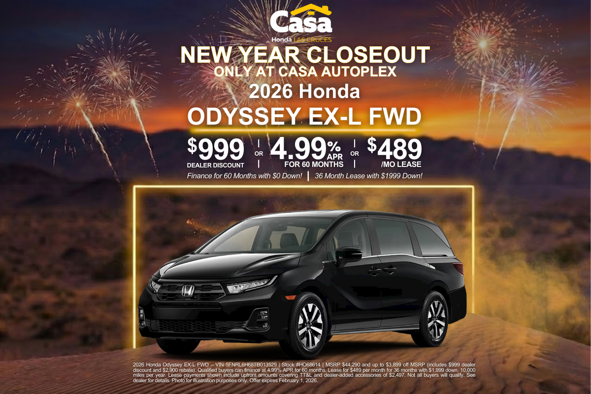 2026 Honda Odyssey EX-L FWD