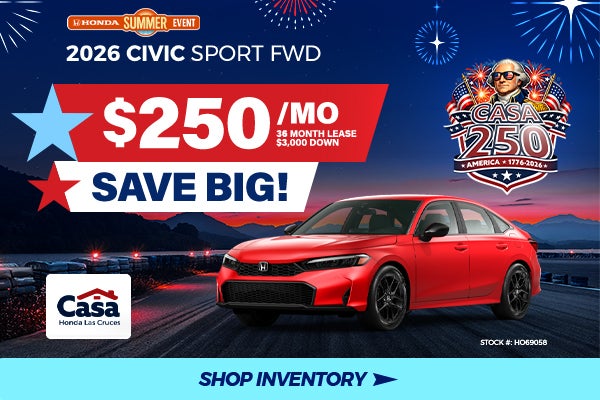 2026 Honda Civic Sport FWD