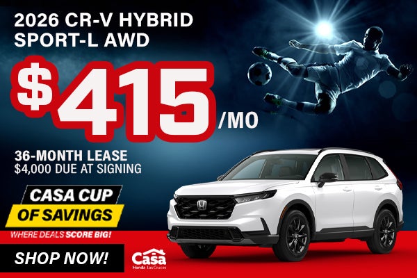 New 2026 Honda CR-V Hybrid AWD