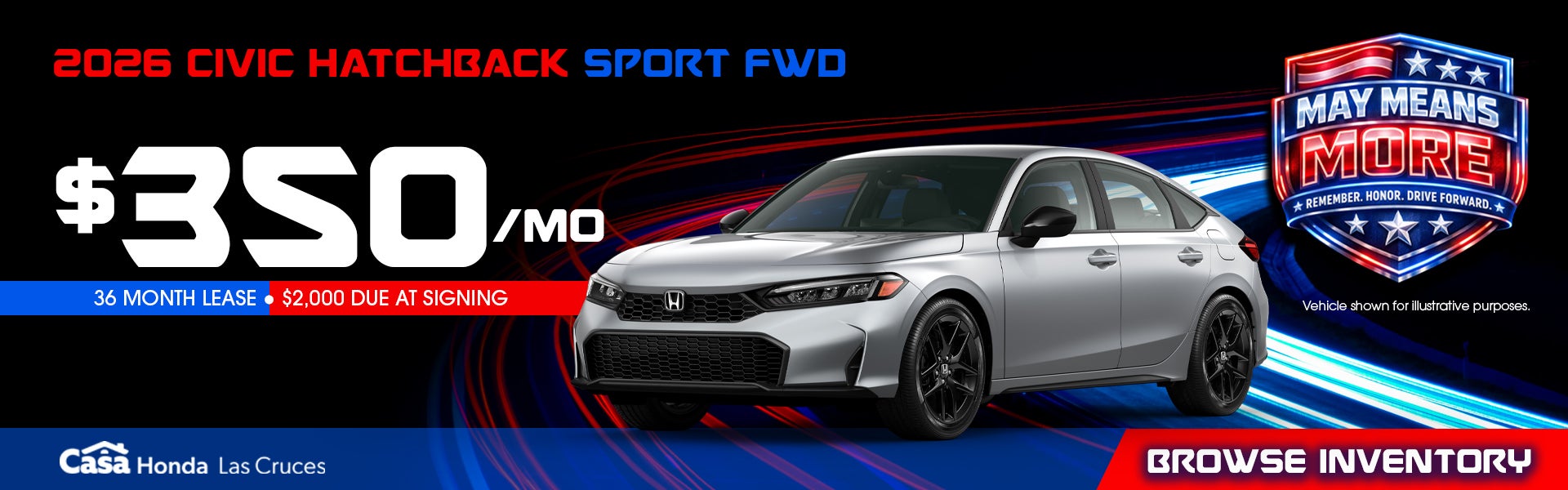 2026 Honda Civic Hatchback Sport FWD