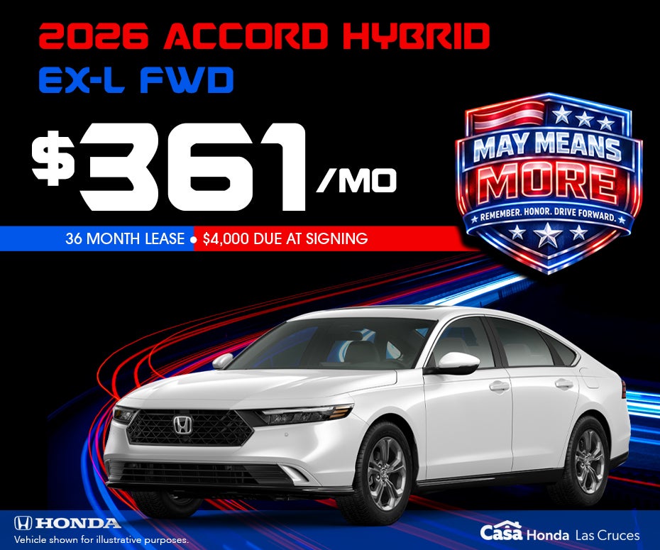 2026 Honda Accord Hybrid EX-L FWD 